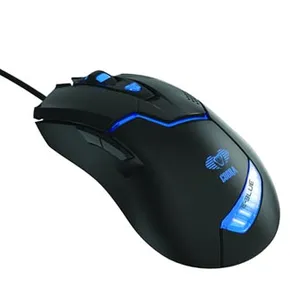 E-Blue Mouse Cobra 622, 1600 DPI, optikai, 6 tl., 1 kerék, vezetékes USB, fekete, játék